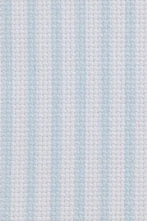 Tela da ricamo - Tela Aïda 5.5 a righe blu in tagliando o in metra - DMC Compra Online