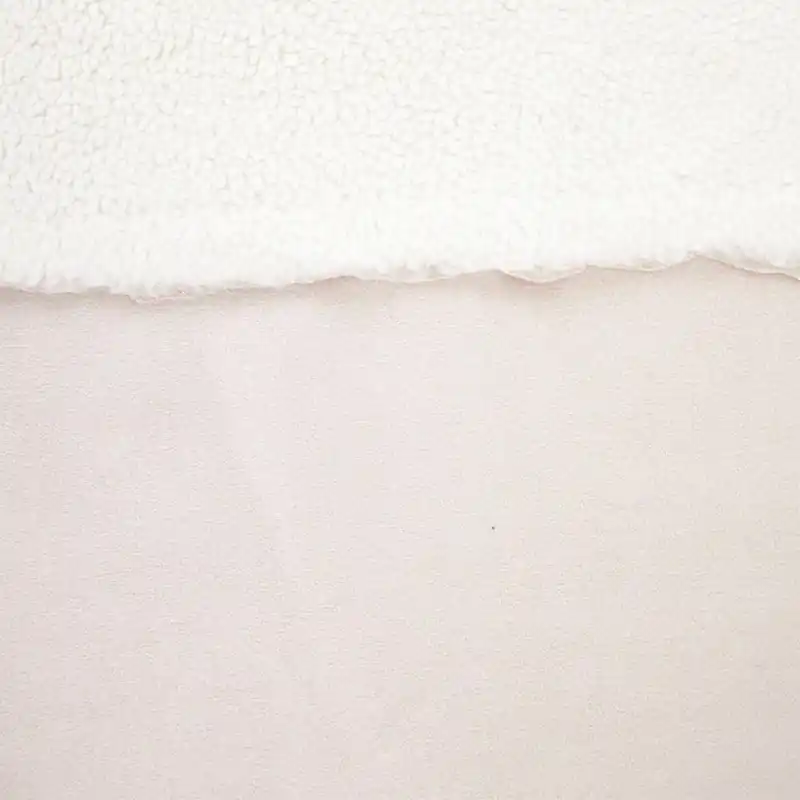 Pagamento Sicuro Tessuto Sherpa Bonded Suede Katia - Solid