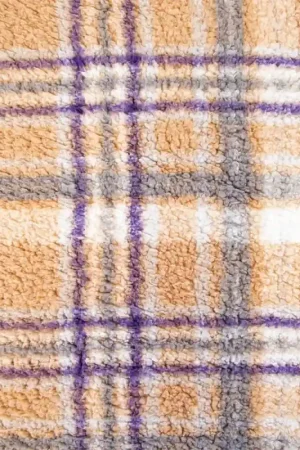 Prezzo Basso Tessuto Sherpa Katia - Autumn Plaid