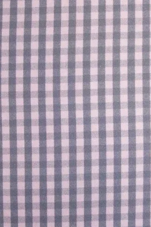 Tessuto Viyella Cotton Print Katia - Vichy Rosa Ultima Occasione