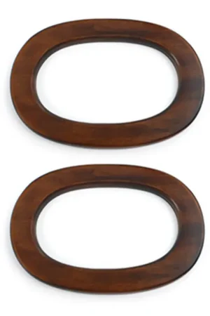 Maniglia Ovale in Legno - Circulo Prezzo Di Fabbrica