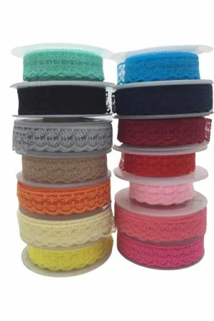 2 Mt Passamaneria Pizzo Raschel Merletto Tulle Lavorato Alto 2 Cm Scelto Dai Clienti