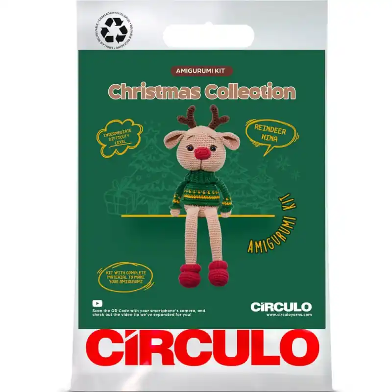 Kit Amigurumi - Renna Nina - Circulo Acquista Ora