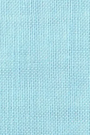 Saldi Tela da ricamo - Tela di lino 12 fili cielo azzurro in coupon o al metro - LMC