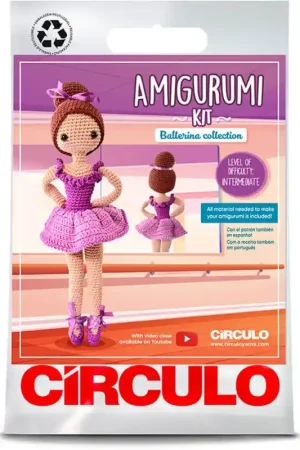 Popolare Kit Amigurumi Ballerina Alana - Circulo