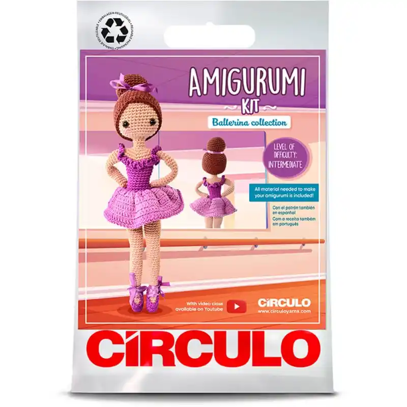 Popolare Kit Amigurumi Ballerina Alana - Circulo