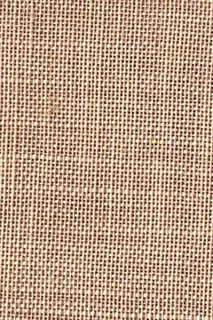 Ultime Pezzi Tela da ricamo - Tela di lino 12 fili seppia in coupon o al metro - LMC
