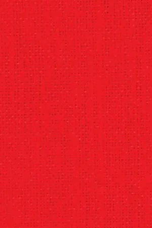 Scelto Dai Clienti Tela da ricamo - Tela di lino 12 fili rosso vermiglio in coupon o al metro - LMC