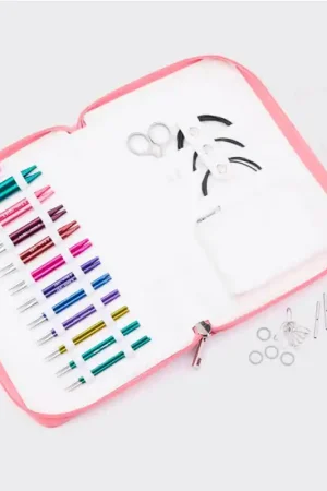 Set di Ferri Circolari Intercambiabili 10 cm Regal Zing - KnitPro Professionale