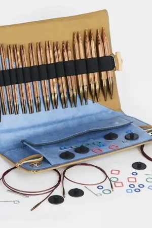 Set di Ferri Circolari Intercambiabili 13 cm Ginger Grande - KnitPro Offerta