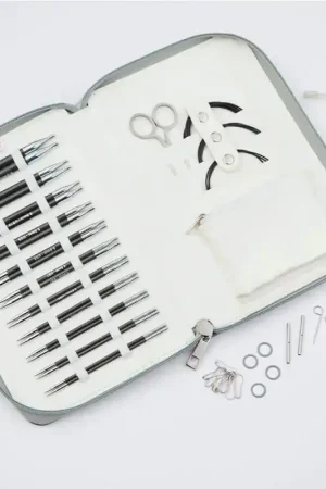 Set di Ferri Circolari Intercambiabili 13 cm Regal Karbonz - KnitPro Prezzo Di Fabbrica