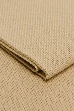 Super Prezzo Tela da ricamo - Etamina Lugana 10 fili caffè (309) a metraggio o in tagliandi - Zweigart