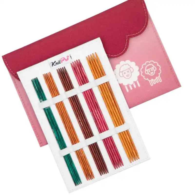 Set di Ferri Doppia a Punta 15 cm Deluxe Dreamz - KnitPro Offerta Lampo