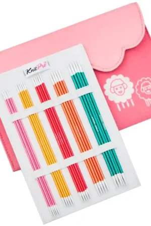 Set di Ferri a Doppia Punta 15 cm Zing Deluxe - KnitPro Economico