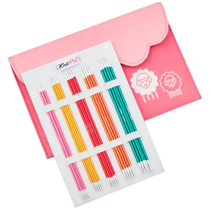 Set di Ferri a Doppia Punta 15 cm Zing Deluxe - KnitPro Economico