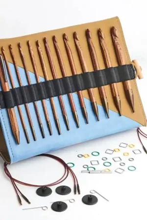 Spedizione Espresso Set di Uncinetti Tunisini - Ginger Grande KnitPro