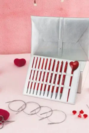 Scelto Dai Clienti Set di Uncinetti Tunisini con Accessori Amore - Edizione Limitata - KnitPro