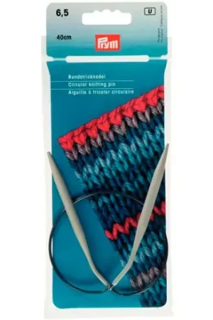 Affare Aghi circolari per maglieria - Aghi circolari in alluminio n°6,5 - 40 cm - Prym