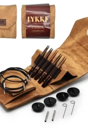 Affare Set di Ferri Circolari Intercambiabili Starter Umber Tan - Lykke