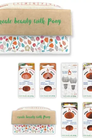 Set di Aghi da Cucito Assortiti con Punta Spilli - Pony Di Tendenza