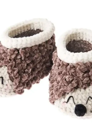 Spedizione Espresso Kit all'Uncinetto. Ricorumi Baby Booties - Riccio - Rico Design