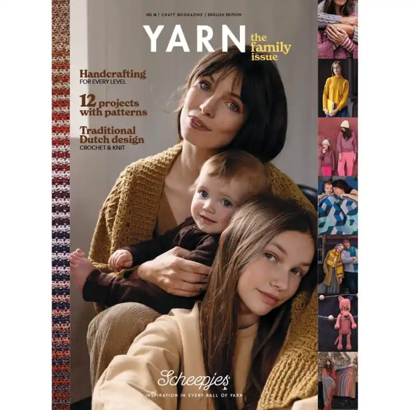 Scheepjes Yarn Bookazine Nº 18 - The Family Issue Prezzo Ridotto