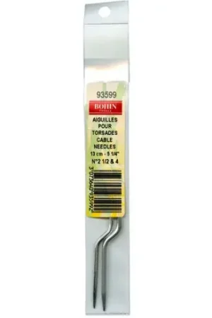Aghi a torsione - 2 aghi per tortiglioni - Bohin Offerta Del Giorno