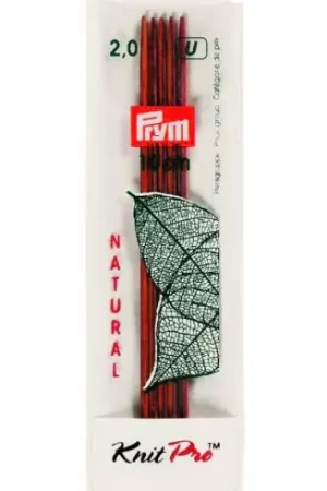 Economico ferri a doppia punta - Set di 5 aghi - 10 cm - legno Naturale - Prym