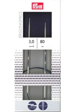 Aghi circolari per maglieria - Ergonomics - 80 cm - Prym Prezzo Ridotto