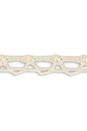 Reso Gratuito Pizzo al metro - Pizzo ecru (1,2 cm) - LMC