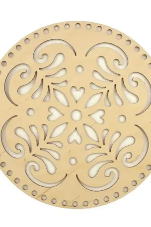 Base in Legno 25 cm Ornamental Barocca - Durable Di Tendenza