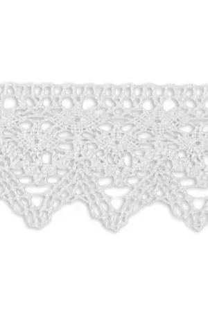 Pizzo al metro - Pizzo bianco (3,8 cm) - LMC Sconto