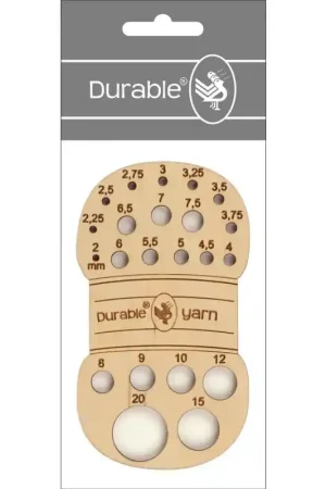 Calibro per Ferri da Maglia a Forma di Gomitolo - Durable Prezzo Basso