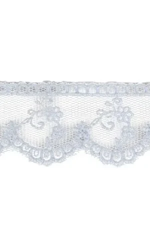 Compra Online Pizzo al metro - Pizzo blu (3 cm) - LMC