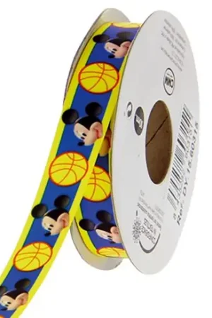 Bestseller Nastro al metro - Nastro di raso 15 mm venduto al metro - Mickey - LMC
