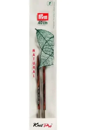 Punte ad ago circolari - Punte di aghi in legno Natural - 40 cm - Prym Compra Oggi Stesso