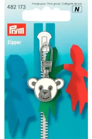 Subito Disponibile Linguetta per la chiusura - Moda cerniera lampo - orsacchiotto - Prym