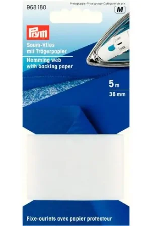 Subito Disponibile Ferro su - Fissaorli termoadesivo - 5 m/ 38 mm - Prym