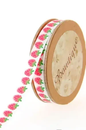 Raso su un rotolo - Raso doppio taglio - 10 mm x 5 m - Bowtique Reso Gratuito