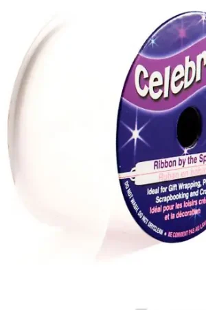 Organza su un rotolo - Organza smaltata marrone - 32 mm x 5 m - Celebrate Occasione