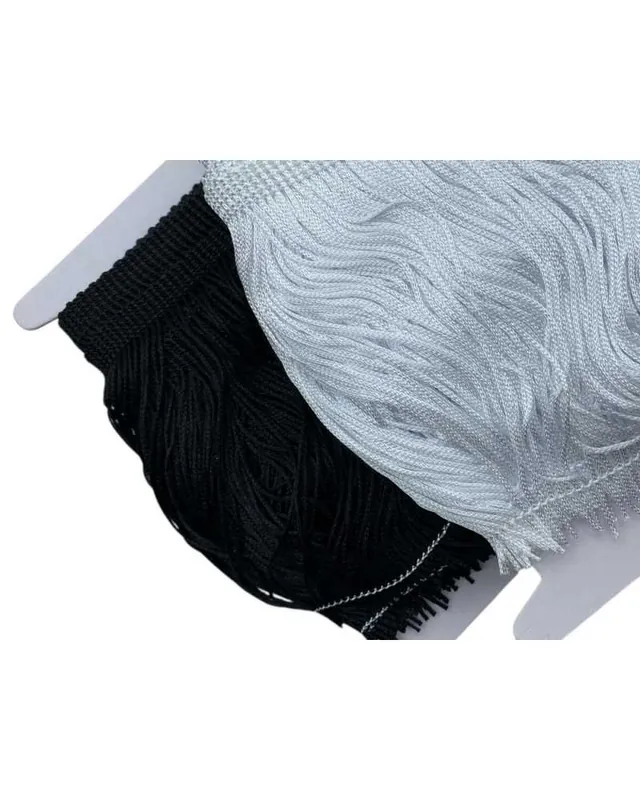 Soddisfatti O Rimborsati Frangia Tripolino in Polipropilene – Altezza 10 cm