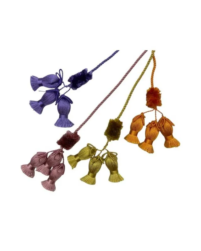 Fiocco con Nappine Grappoli Embrasse Savonarola 90 Cm Prezzo Scontato