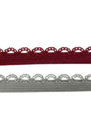 Passamaneria Elastico Intimo con Pizzo H 10mm Offerta Limitata