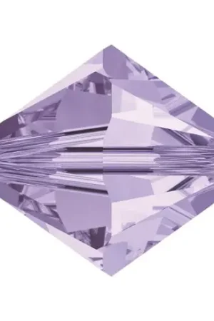 Perline e paillettes - Pacchetto da 50 perline Swarovski 6 mm - viola - Rowan Professionale