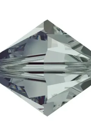 Perline e paillettes - Pacchetto di 25 perline Swarovski 8 mm - Black Diamond - Rowan Affare