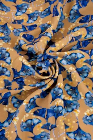 Quantità Limitata Tessuto Ecoviscose Katia - Gingko