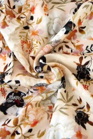 Tessuto Ecoviscose Katia - Sakura Woman Economico