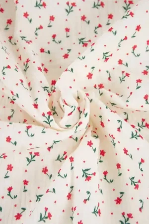 Tessuto Mussola Katia - Mexico Flowers Bestseller