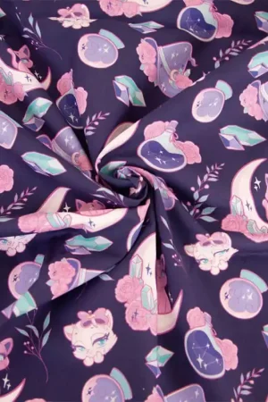 Vendita Finale Tessuto Poplin Katia - Manga Halloween