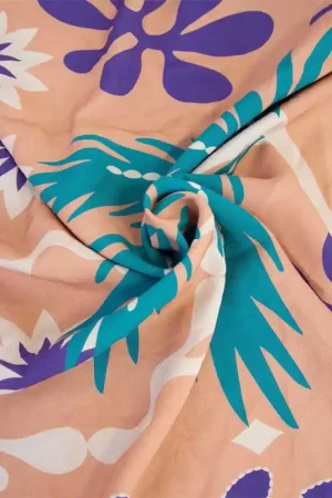 Sconto Tessuto Rayon Chalis Print - African